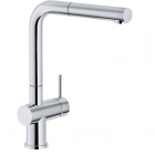Смеситель Franke Active Plus хром с выдвижным шлангом